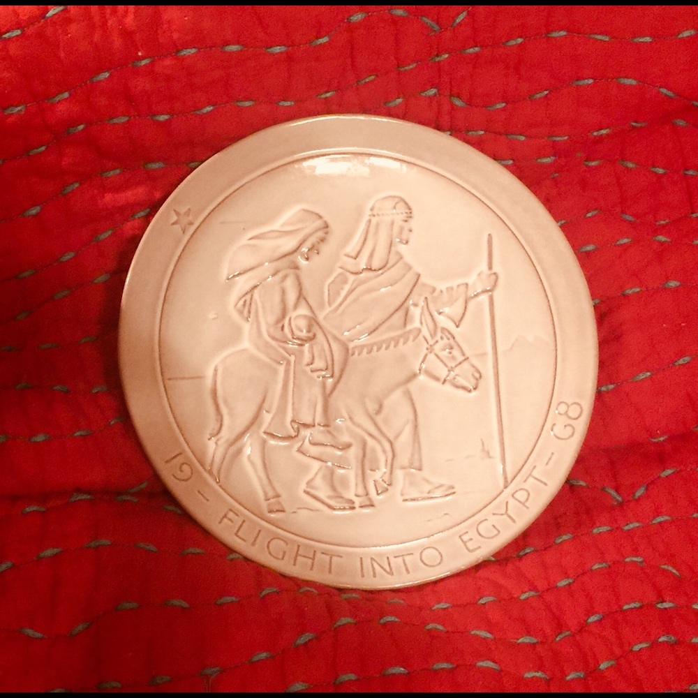 3  Francoma Collectible Christmas Plates